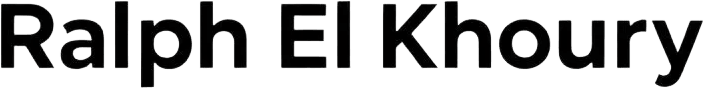 Ralph El Khoury Logo
